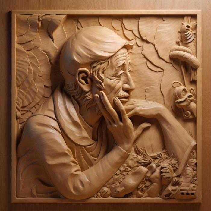 نموذج ثلاثي الأبعاد لآلة CNC 3D Art 